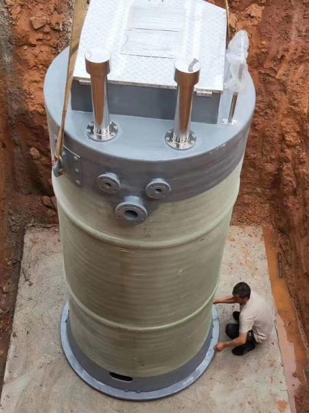 澳门半岛峨眉山一体化提升泵安装